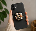 Phone Grip Coquillages – Support de Téléphone en Résine Artisanale