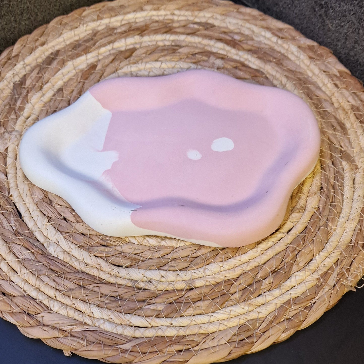plateau vide poche "comme sur un nuage"