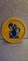 Dessous de Verre Guerrier & Dragon