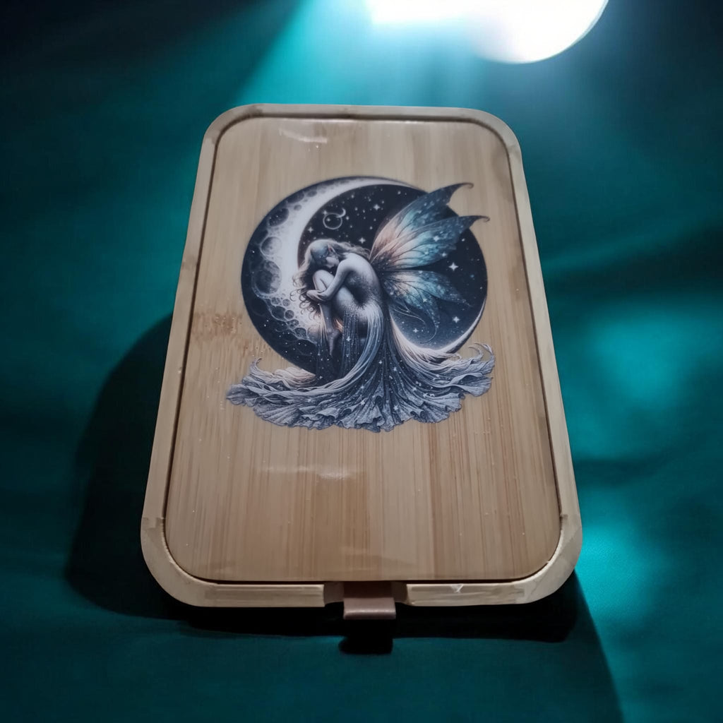 Boîte à Bijoux “Fée Lunaire” – Collection Féerie Nocturne