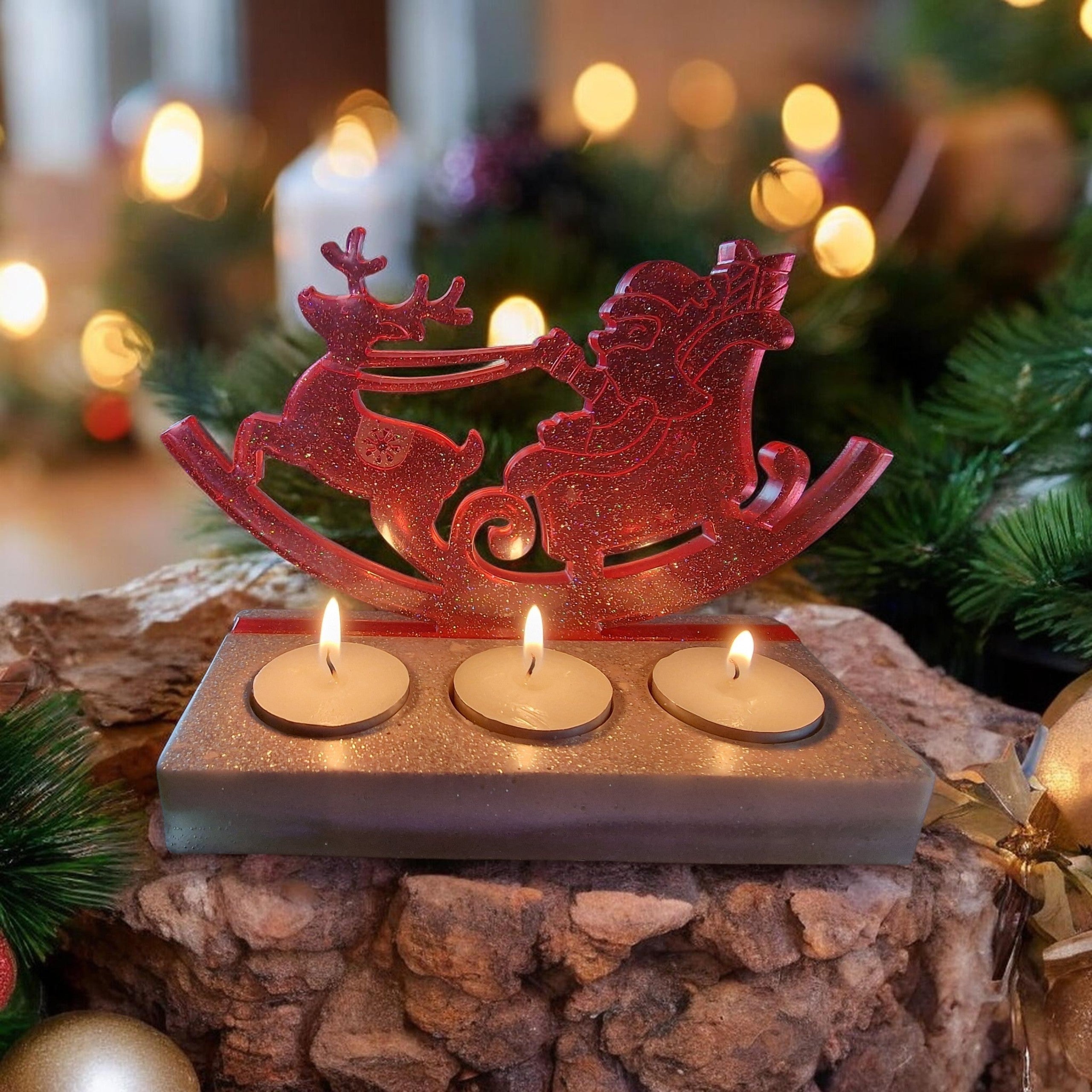 Traîneau du père Noël