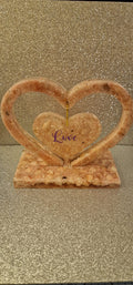 Cœur décoratif personnalisable – thème amour